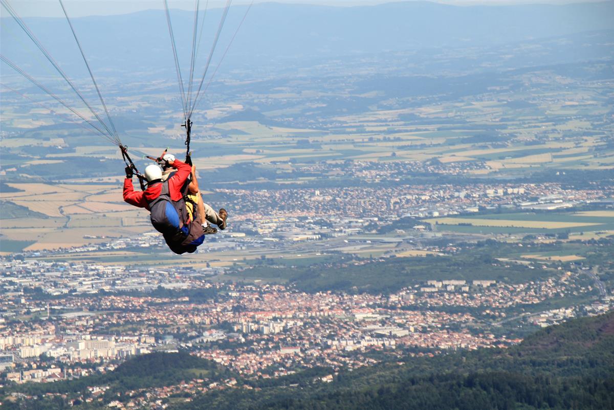 Parapente en Auvergne