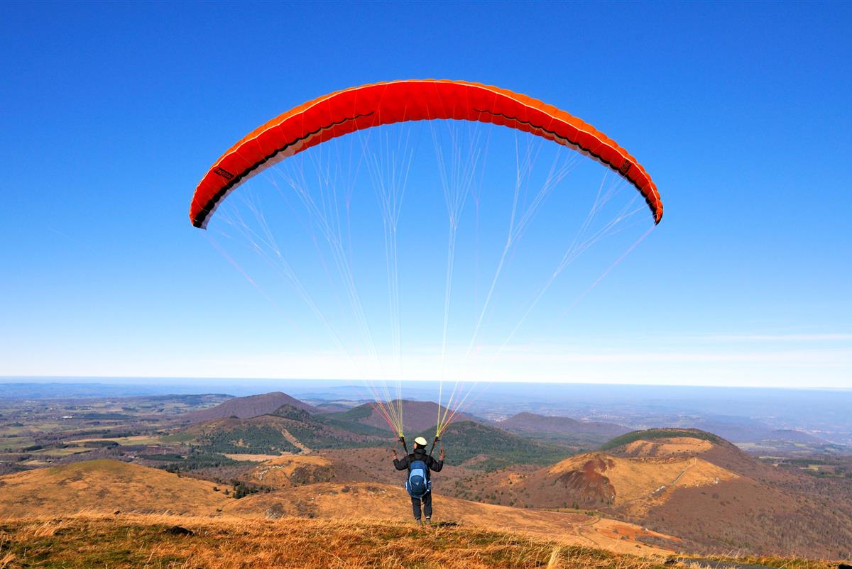 Parapente en Auvergne