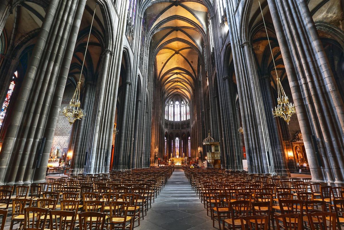 Cathédrale de Clermont Ferrand - Photo : Danyel Massacrier 