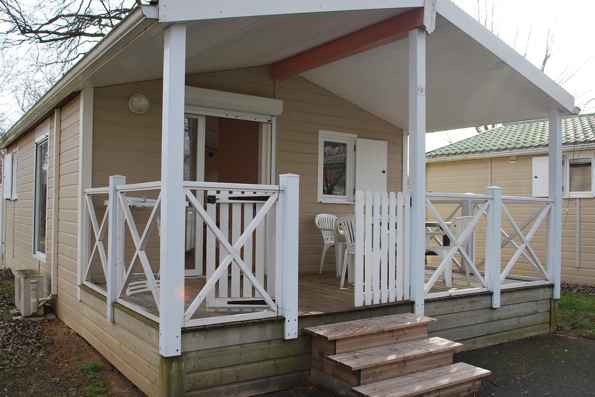 Chalet 2 chambres, 4 personnes climatisé
