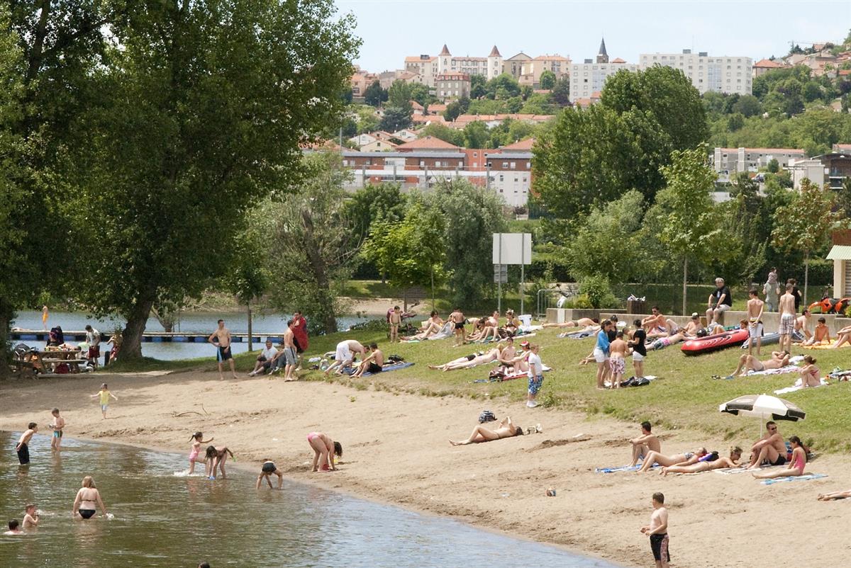Le plan d'eau de Cournon d'Auvergne